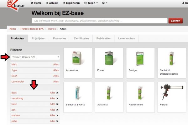 Eigen classificatie kenmerken Eigen classificatie kenmerken