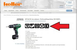 Keurmerk in webshop voorbeeld pijl_bijgesneden